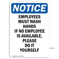 Obratite pažnju na znakove-zaposlenici bi trebali oprati ruke ako ih nema