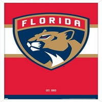 Florida Panthers - zidni poster s logotipom, 14.725 22.375