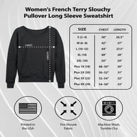Instant messaging - majica za preživljavanje na terenu - ženski lagani francuski frotirni pulover
