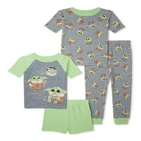 Star Wars Baby and Toddler Boys 'Pamučna pidžama, 4-komad