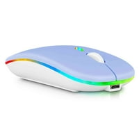 Miš od 2,4 GHz i BND, punjivi bežični LED miš za bnd1-također kompatibilan s televizorom, prijenosnim računalom