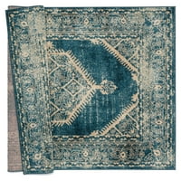 United Weavers Storybrooke Vassa Oriental Cerulean tkani olefin friz prostirka ili trkač