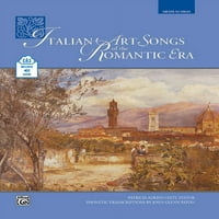 Talijanske umjetničke pjesme iz doba romantizma: srednje visok glas, Knjiga i CD