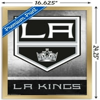 Zidni poster s logotipom Los Angeles Kings, 14.725 22.375