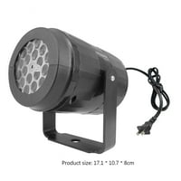 TRCompare LED projektor Night Light Snowflake Projektor Vanjska projekcija lampica 360 ° rotirajući kućni božićni