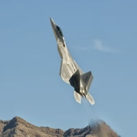 Borbeni zrakoplov USAF-a iz zračne baze Nellis, Nevada ispis plakata
