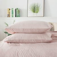 Kombinezon - mekani kationski kationski krevet u vrećici, blizanac, ružičasti