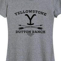Yellowstone - službena roba Yellowstone - grafička majica s kratkim rukavima za žene
