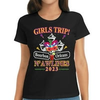 Majica za djevojčice putovanje u Novi Orleans, odmor,rođendanska zabava djevojke