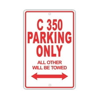 - Parkiranje samo svi ostali bit će povučeni smiješnim smiješnim novitetom garažni aluminijski znak 12 x18 ploča