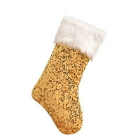 XERDS božićne čarape personalizirane, novo božićno drvce viseće zabave dekor Drveta Djed.