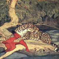 Leopard print na plakatima velika igrališta Amerike Charlesa Livingstona Bulla