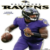 Zidni plakat iz serije Baltimore Ravens s Lamar Jackson, 14.725 22.375