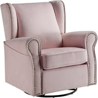 Okretna stolica u obliku ružičaste tkanine