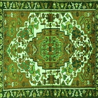 Tradicionalni unutarnji tepisi, Okrugli Perzijski zeleni, promjera 6 inča