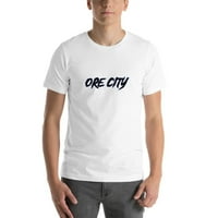 Ore City Slasher Style Style Pamuk majica s nedefiniranim darovima
