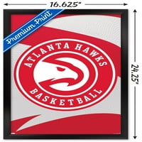 Atlanta Hoakes - plakat s logotipom na zidu, 14.725 22.375