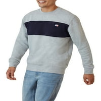 CHAPS muški rockland colorblock flece Crewneck Twicring- Veličine XS do 4xb