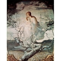 Posterazzi sal anđeo života Giovannija Segantinija, 1858. - tisak talijanskog plakata - u trgovini