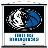 Dallas Mavericks - Poster zida logotipa s magnetskim okvirom, 22.375 34