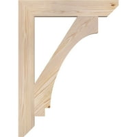 Ekena Millwork 1 2 W 22 D 30 h Imperial Slat Smooth Bracket, Douglas jel