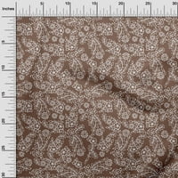 poliesterska spandeks smeđa Tkanina Azijski mozaik Uradi Sam tkanina za prošivanje odjeće tiskana tkanina širine