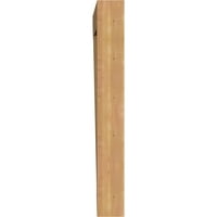 Ekena Millwork 1 2 W 44 D 44 H Thorton Slat Smooth Bracket, zapadni crveni cedar