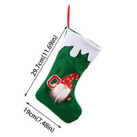 Mishuovoti ukrasi za božićno drvce ukrasi koje sidro objesi Pokloni božićne čarape Mini čarape poklon vrećica