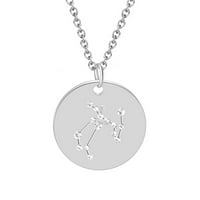 Personalizirana Ogrlica sa Zviježđem ogrlica od dijamantnog čelika nakit pokloni za najbolje prijatelje za žene
