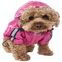 MPO-MPO - Multi-Podesiva reflektirajuća kišna jakna za pse otporna na vremenske uvjete s odvojivom kapuljačom