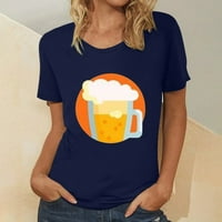 Rasprodaja Fanxing, njemačka gostiona t-shirt s grafičkim po cijeloj površini za žene, ljetne majice kratkih rukava