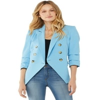 Scoop Women's dvostruko grudi Blazer