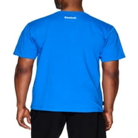 Reebok Mens i Big Mens Active Delta Fade Graphic Tee, do veličine 3xl