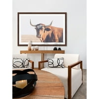 Marmont Hill znatiželjni goveda uokviren tisak slikarstva