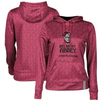 Ženski malina Belmont Abbi križari cheerleading pulover hoodie