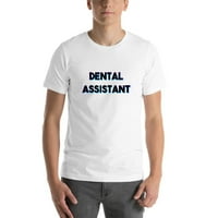 Trobojna pamučna majica dentalnog asistenta s kratkim rukavima Iz e-pošte