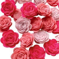 Gradijentna kombinacija imitacija ruža papirnica za spomenar ukrasni vijenac ukrasne igračke za aplikacije ručno
