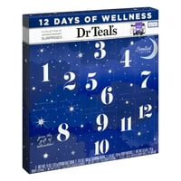 Dr Teal's Days of Wellness Advent kalendar poklon set, komad