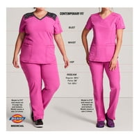 Dickies Xtreme Stretch Scricts Pant for Women Mid Rise Drawstring Cargo 82011