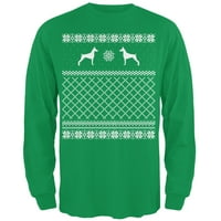 Božićni džemper za odrasle, Irska Zelena Majica dugih rukava