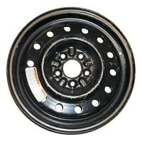 Obnovljeni OEM čelični kotač, crno, odgovara 1993.- Ford Thunderbird