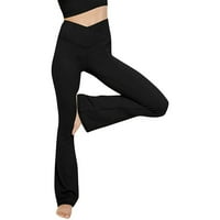 Joga hlače žene žene vježbaju gamaše fitnes sportove trčanje joga hlače spuštaju hlače za međunožje muškarci joga