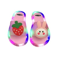 Sandale za malu djecu, ljetne japanke s LED svjetlom, slatke dječje sandale, svjetlucavi artefakt za šetnju, prodaja