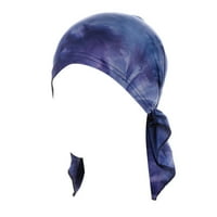 Muški Šeširi za trčanje šešir od vahnje koji se brzo suši, ženski ležerni šešir s leptir mašnom, turban kapa,