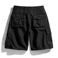 Muške kratke hlače u donjem rublju, Muške Ležerne obične hlače s džepovima na otvorenom, Radne hlače za plažu,
