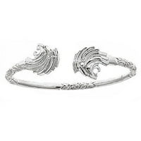 Bolji lav nakita. Sterling Silver West Indian Bangle