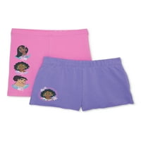 ENCANTO GIRLS Grafičke kratke hlače, 2-pack, veličine 4-16