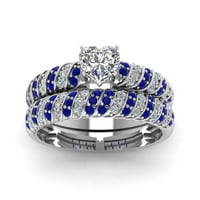 Yinguo bijeli kameni prsten, ručno izrađeni rez, vjenčani zaručnički nakit dar 7