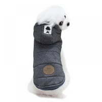 Dog Hoodie Dog odjeća džemperi s šeširom, zimska odjeća za kućne ljubimce tople kapuljače za kapute za male pse