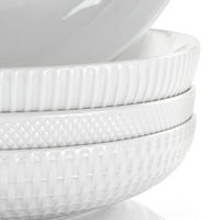 Set porculanskih zdjela u bijeloj boji